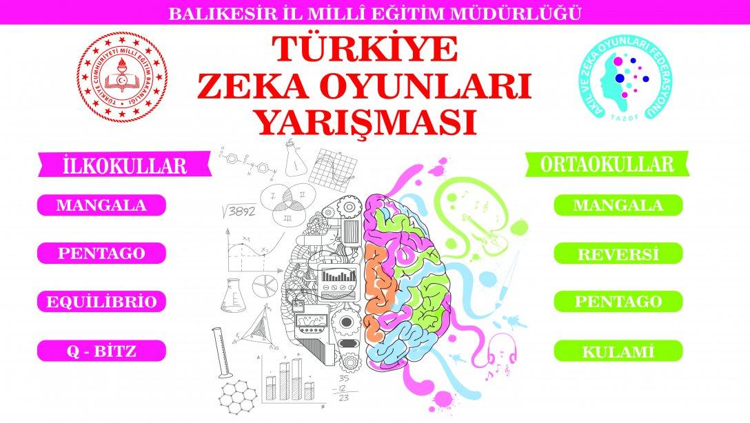 Türkiye Akıl ve Zeka Oyunları Turnuvasına İlişkin Açıklamalar